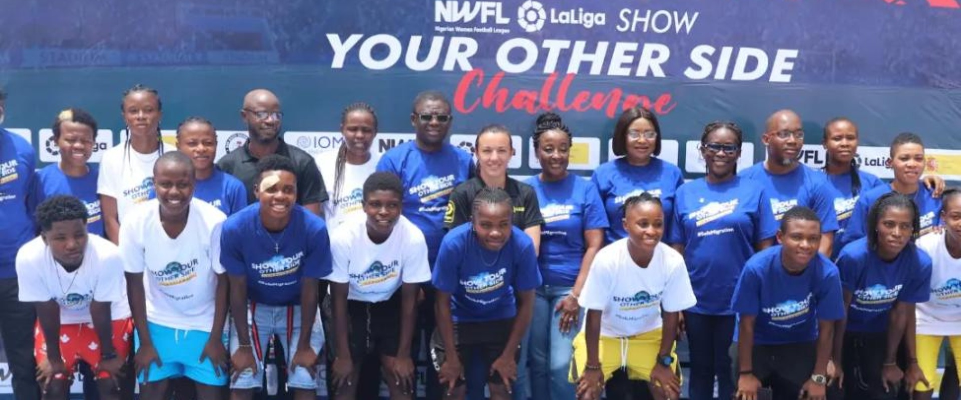 IOM Partners, Laliga, Nigerian Women Football League On a Tournament to Promote Safe Migration