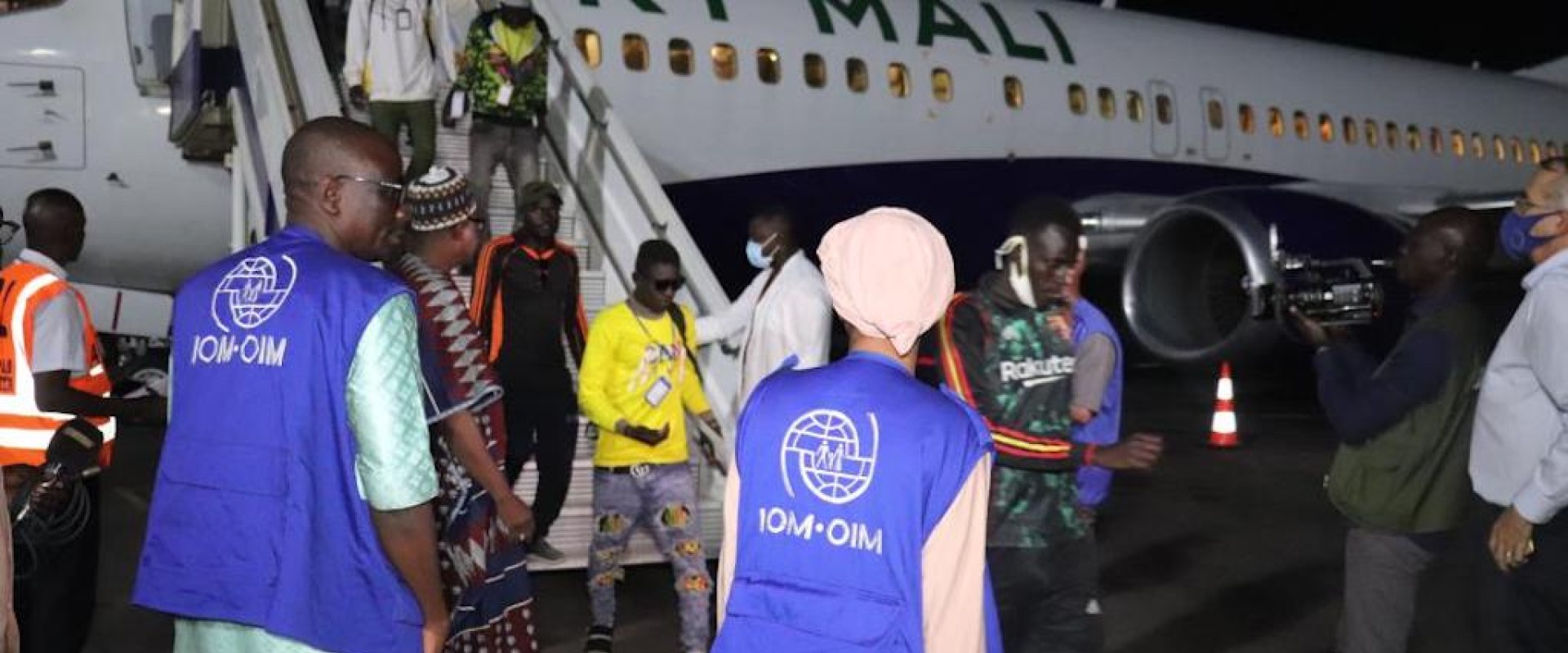 Thanks to support from the COMPASS initiative, in addition to the EU-IOM Joint Initiative, 149 migrants in distress in Niger were able to return to Bamako in safety and dignity. Photo : IOM Mali 2022/Moussa Tall 