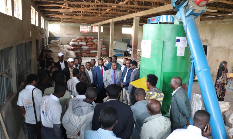 Bale Goba animal feeds plant handed over.